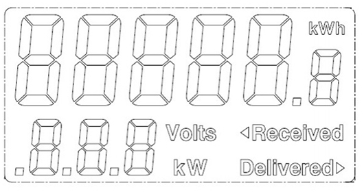 Medidor eléctrico monofásico de vatios-hora DDS238 - R